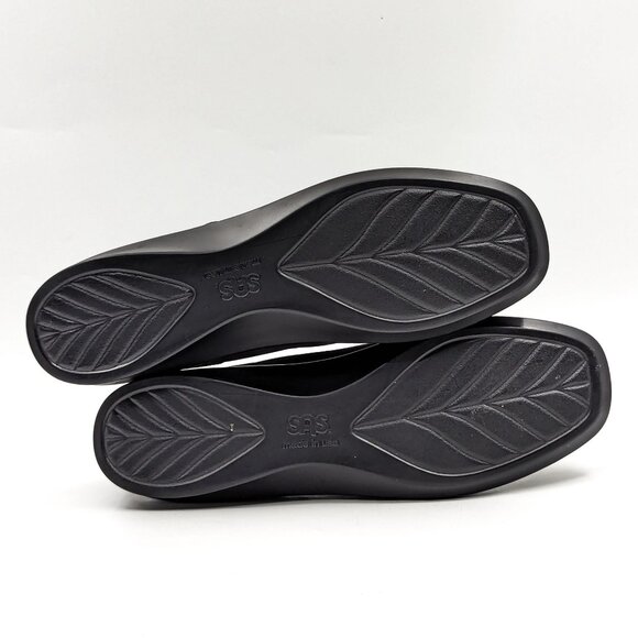 SAS Women Petra Comfort Charcoal Back Soft Leather Narrow shoes Size 9.5 - Picture 5 of 11